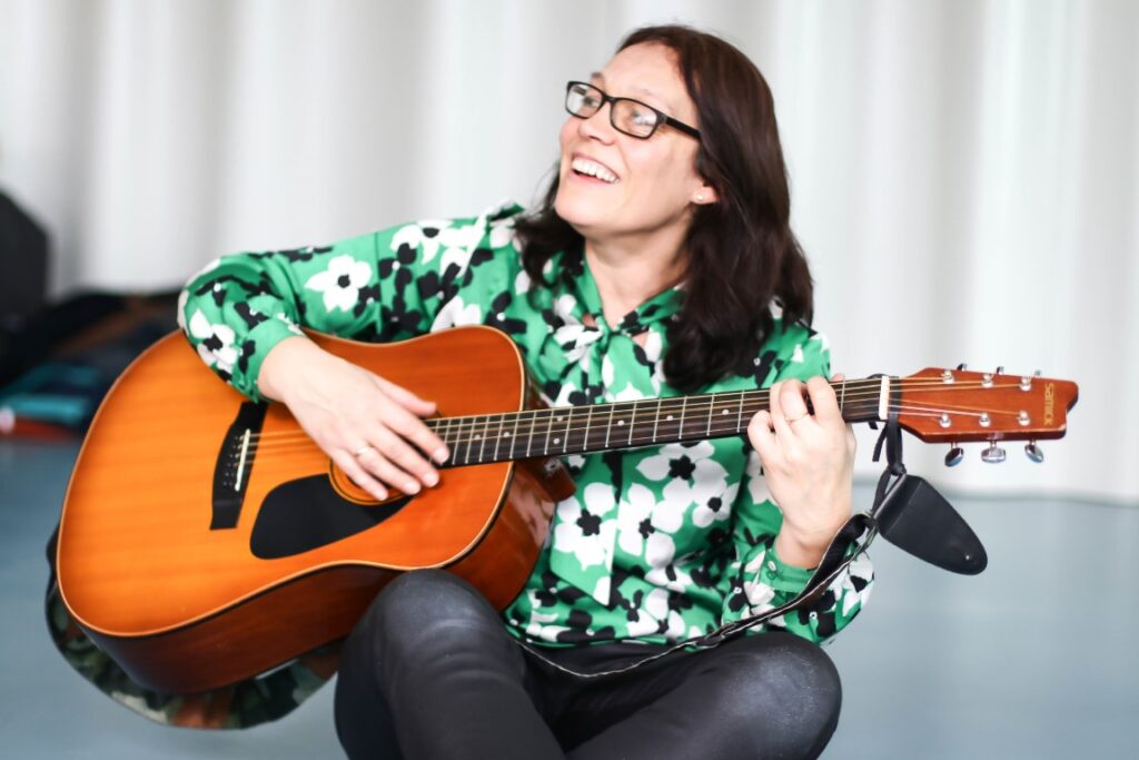 Miranda Roodenburg van Muziek op Schoot Domplein